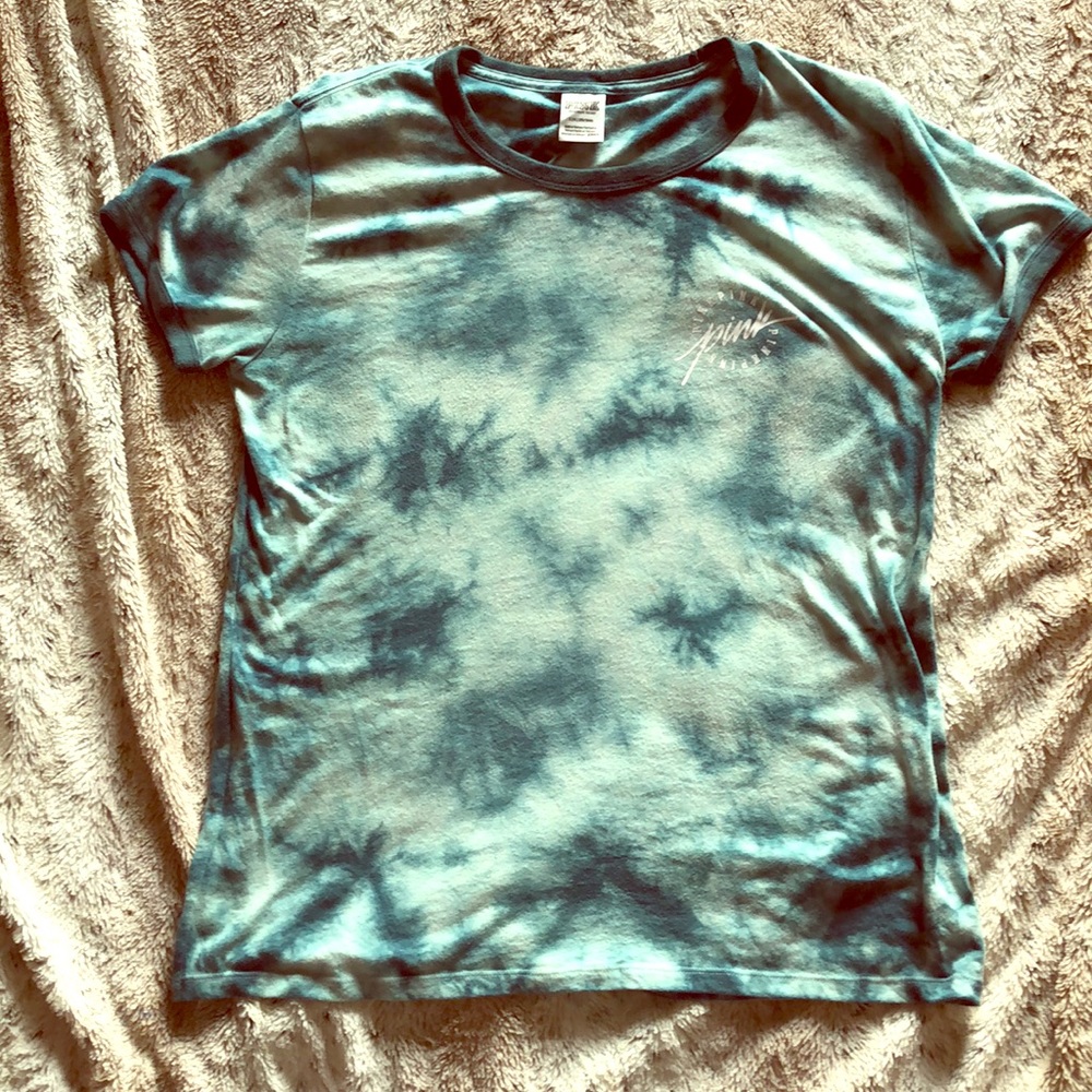 PINK short sleeve ringer tee